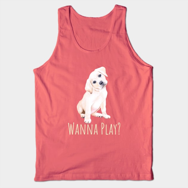 Wanna Play? Tank Top by Gingerlique